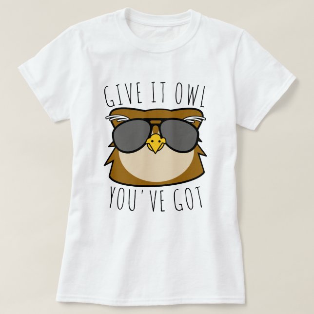 UgglaYou've har T Shirt (Design framsida)