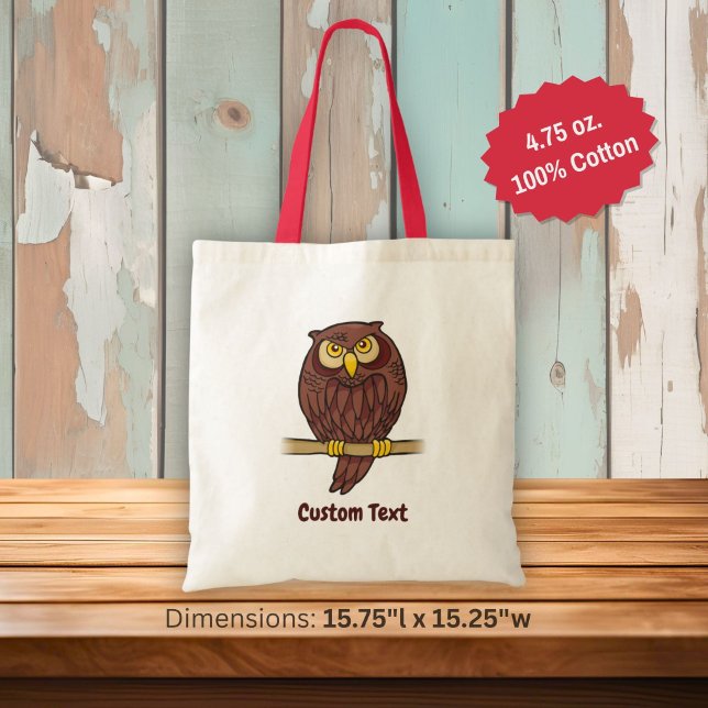 Uggle Cartoon-handväska Tygkasse (Skapare uppladdad)
