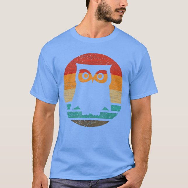 Uggle Retro Stil Vintage T Shirt (Framsida)