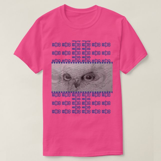 Uggleögon "Vem pratar du med?" T-shirt (Design framsida)