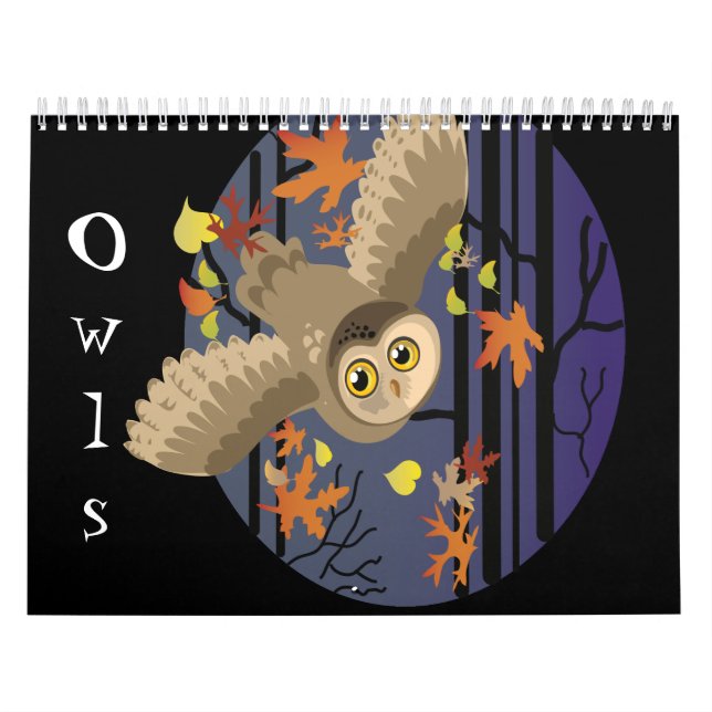 Ugglor kalender (Omslag)