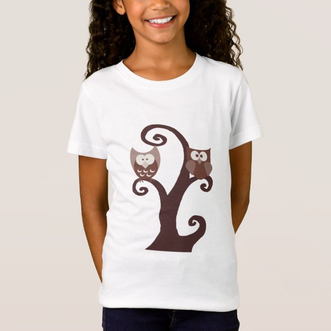 ugglor tee shirt (Framsida)