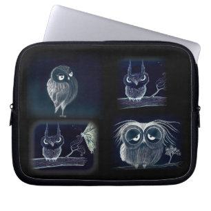 Ugglor ugglor, ugglor - Neoprenelaptop sleeve 10