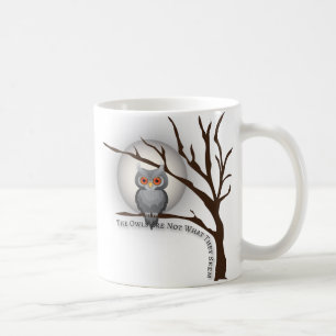 Ugglorna är inte vad de verkar kaffemugg