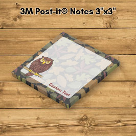 Ugglteckning Post-it Block