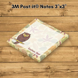Ugglteckning Post-it Block