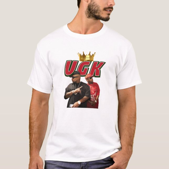 UGK Musical Group Typography T Shirt (Framsida)