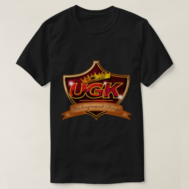 Ugk Underground Kingz T Shirt (Design framsida)