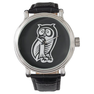 Ugla Symbol Vit Armbandsur