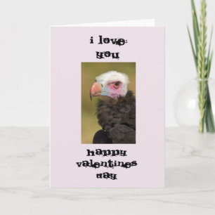 Ugly Bird Valentines day Card Helgkort