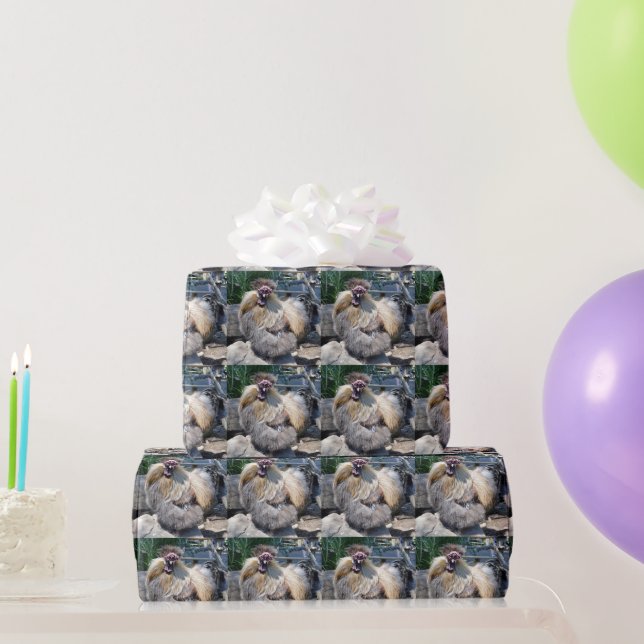 Ugly Chicken, Gift Wrapping Presentpapper (Festgåvor)