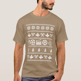 Ugly Christmas Film Set Movie Fan girl T Shirt