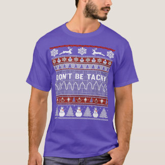 Ugly Christmas Sweater For Nurse Healthcare Ambula T Shirt