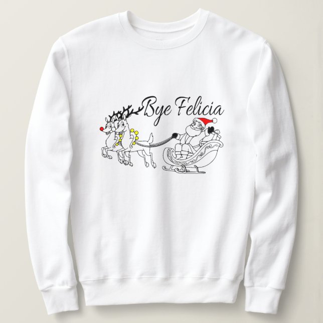 UGLY CHRISTMAS SWEATER T-SHIRT (Design framsida)
