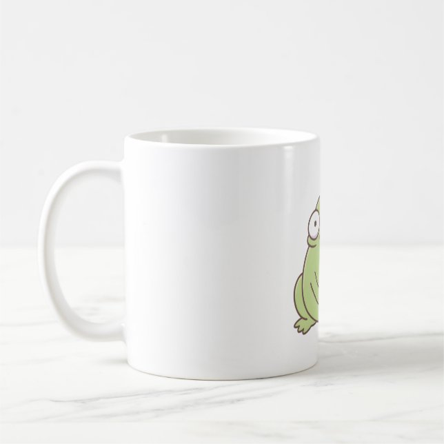Ugly Cute Frog Prince Kaffemugg (Vänster)