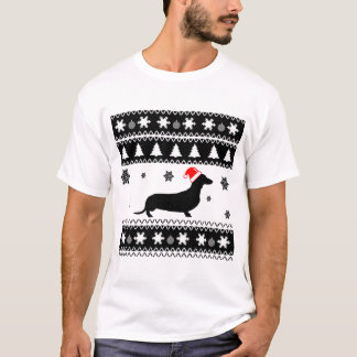 UGLY DACHSHUND CHRISTMAS T SHIRT