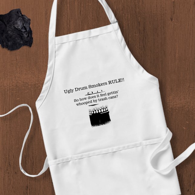 Ugly Drum Smokers Rule Apron Förkläde (Skapare uppladdad)