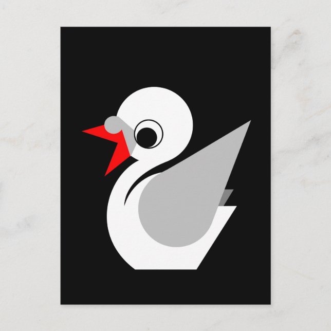 Ugly Duckling Vykort (Framsida)