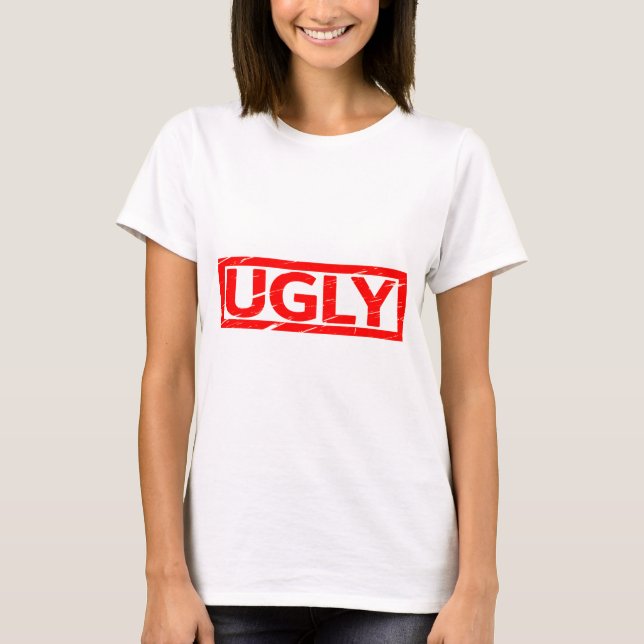 Ugly Frimärke T-shirt (Framsida)