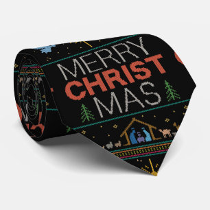 Ugly God jul Sweater Religiösa Christian Slips
