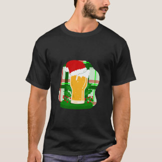 Ugly jul Beer Jultomten Holly Play Funny T Shirt
