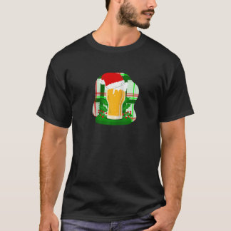 Ugly jul Beer Jultomten Holly Play Funny T Shirt