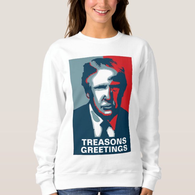Ugly jul Donald Trump T Shirt (Framsida)