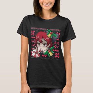 Ugly jul Otaku Ahegao Ecchi Etchi Lewd Henta T Shirt