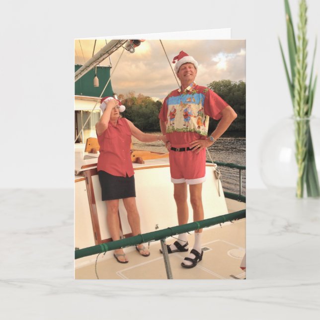 Ugly jul Shirt Helgkort (Framsida)