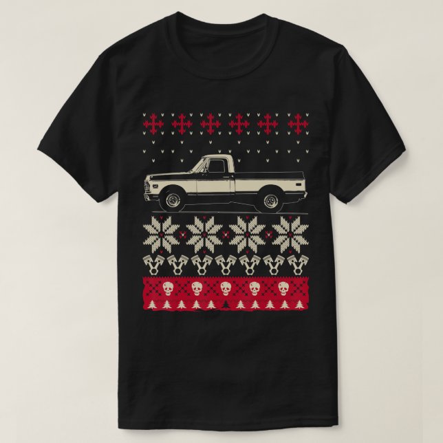 Ugly jul Sweater t-shirt Classic American Pi (Design framsida)