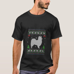 Ugly Julafton Design Papillon Hund Ugly jul Sweat T Shirt