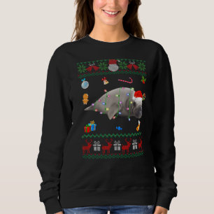 Ugly Julafton Sweater Animals Ljus jul Manatee T Shirt
