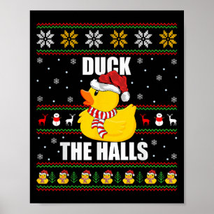 Ugly Julafton Sweater Stil Funny Rubber Anka Chris Poster