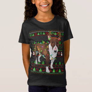 Ugly Julafton Sweater Stil Ljus Bull Terrier Hund  T Shirt