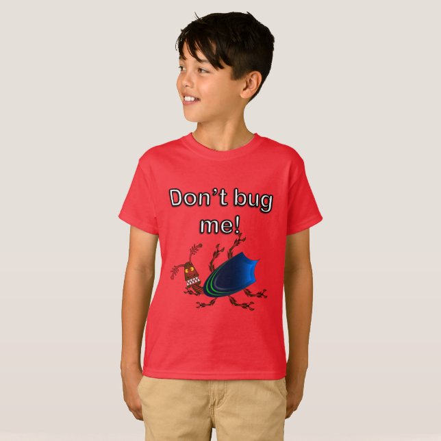 Ugly Kryp - Barnhanes TAGLESS® T-Shirt (Hel framsida)