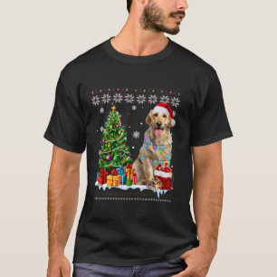 Ugly Labrador Retriever Hund Santa Hat jul Tr T Shirt