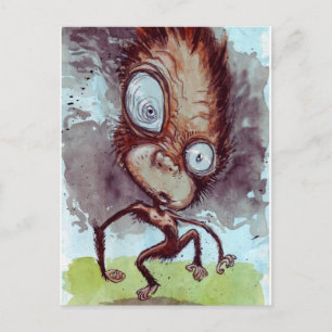 Ugly Monkey Vild Vykort