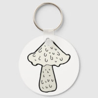 Ugly Mushroom Keychain