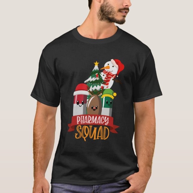 Ugly Py Pharmacy Squad Pharmacist T Shirt (Framsida)