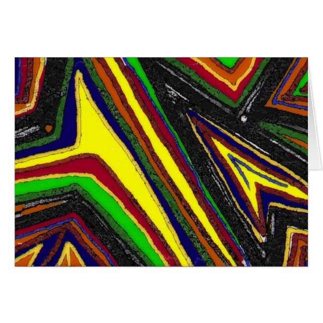 Ugly Stick Hälsningskort (Framsidan Horizontal)