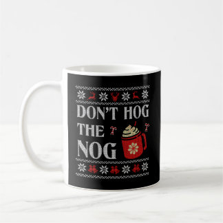 Ugly Stil Eggnog Hog Hog the Nog Kaffemugg