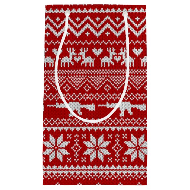 Ugly Sweater AR-15 Gift Bag (Framsidan)