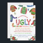 Ugly Sweater Helgdag-julfest-inbjudan Inbjudningar<br><div class="desc">Ugly Sweater Helgdag-julfest-inbjudan</div>