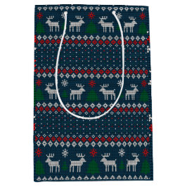 Ugly Sweater jul Knitting Mönster Helgdag