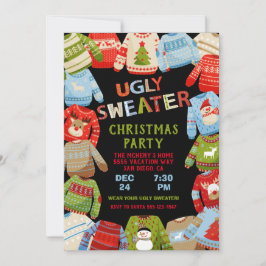 Ugly Sweater-Julfest Inbjudningar