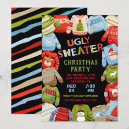 Ugly Sweater-Julfest Inbjudningar