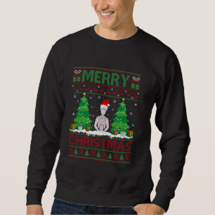 Ugly Sweater Julgran Lighting Barista Ugly Lång Ärmad Tröja