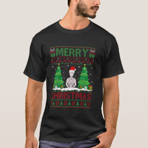 Ugly Sweater Julgran Lighting Barista Ugly T Shirt