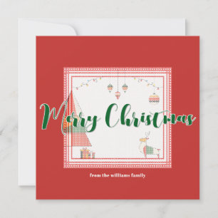 Ugly Sweater Knitten Hygge God jul Julkort