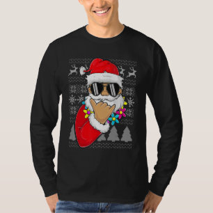 Ugly Sweater Mele Kalikimaka Apparel Shaka Santa C T Shirt